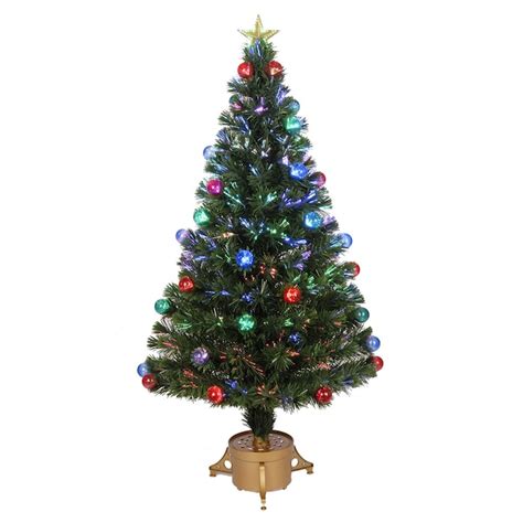 Merske Jolly Workshop 4 Ft Pre Lit Artificial Christmas Tree With