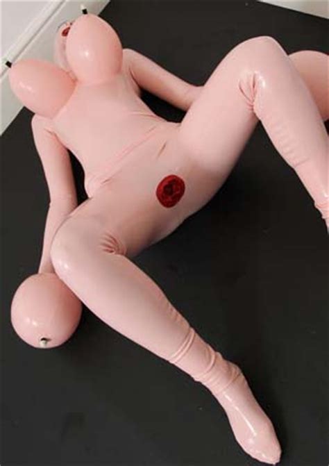 Latex Sex Doll Costume Cumception