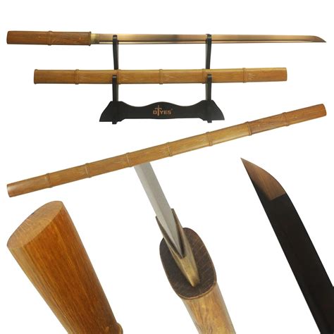 Buy Auxier Full Tang Katana Sword Real Sharp Japanese Straight Blade