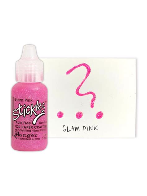 Stickles Glitter Glue Glam Pink 05oz
