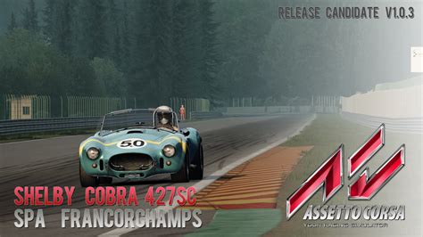 Assetto Corsa Shelby Cobra 427SC At Spa YouTube