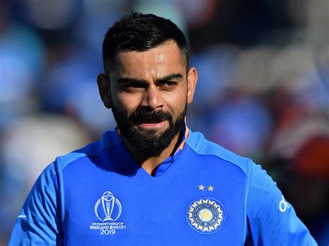 Virat kohli brings with him a wealth of international experiencecredit: Cricket World Cup 2019: Virat Kohli fined 25% of match fee for aggressive conduct | The ...