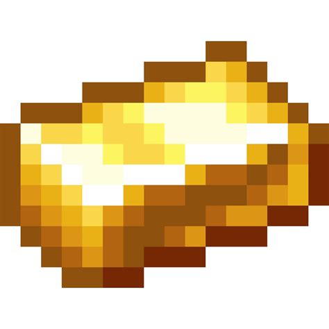 I Put The Gold Ingot Colors On The Netherite Ingot Texture And Edited