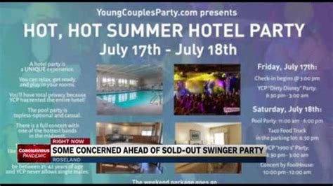 Organizers Cancel Swinger Party At Roseland Hotel