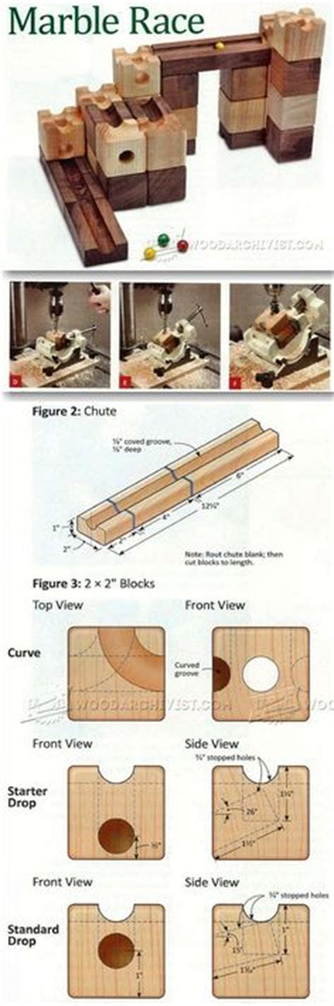 Diy Wooden Marble Run Childrens Outdoor Plans And Projects