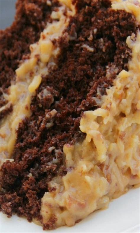 The moist chocolate cake paired with coconut classic german chocolate cake. Best Ever German Chocolate Cake Recipe | FoodGaZm..