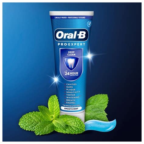 Oral B Pro Expert Deep Clean Mint Toothpaste Ocado