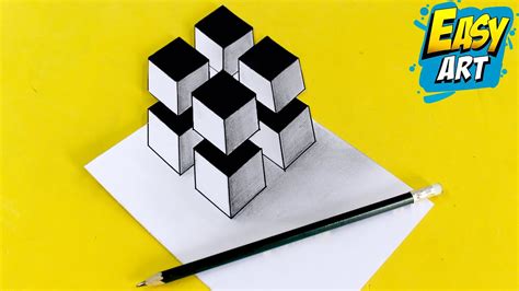 Dibujos D Com Dibujar Cubo En D Drawing D How To Draw A Cube