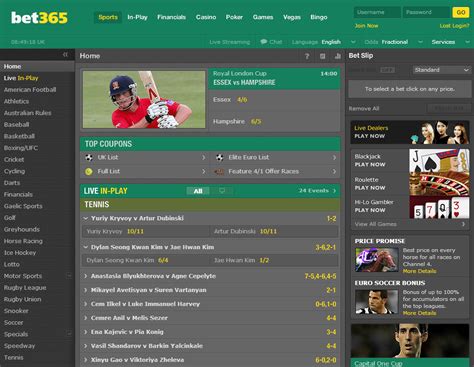 Minimum deposit of £10, £20, or £50 depending on the payment method. bet365 - Online Sports Betting Site Review and Insight