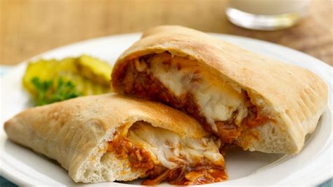Barbecued Chicken Calzones Recipe
