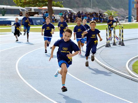 The education of youth in the spirit of mutual understanding through sport to further strengthen the world is the goal of the olympic movement. Olympic Day
