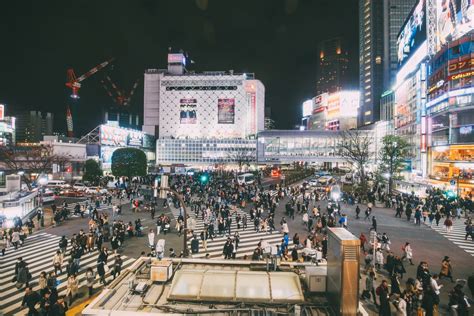 Exploring The Famous Shibuya Crossing And Dancing Robots In Tokyo