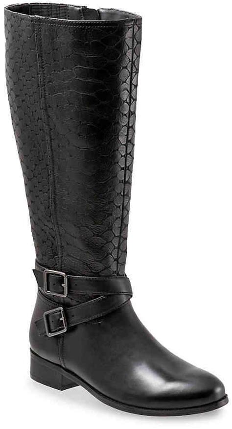 Trotters Liberty Wide Calf Riding Boot Wide Calf Riding Boots Boots