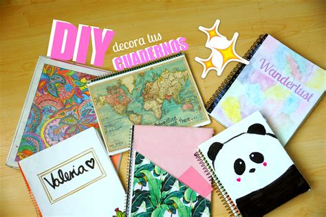 Resultado De Imagen Para Decorar Cuadernos Diy Cuadernos Decorados