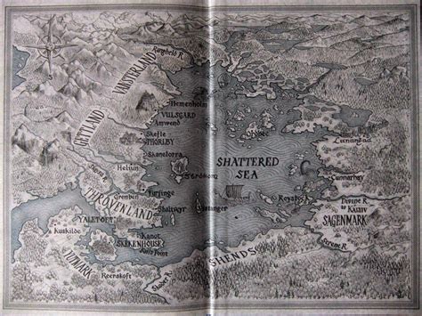 Half A King Map Joe Abercrombie Map Fantasy Map Cartography