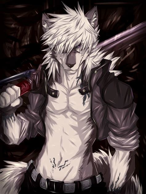 Pin By Kili Kingsley On Werewolves And Anthrowolves Anime Furry Furry Wolf Furry Fan