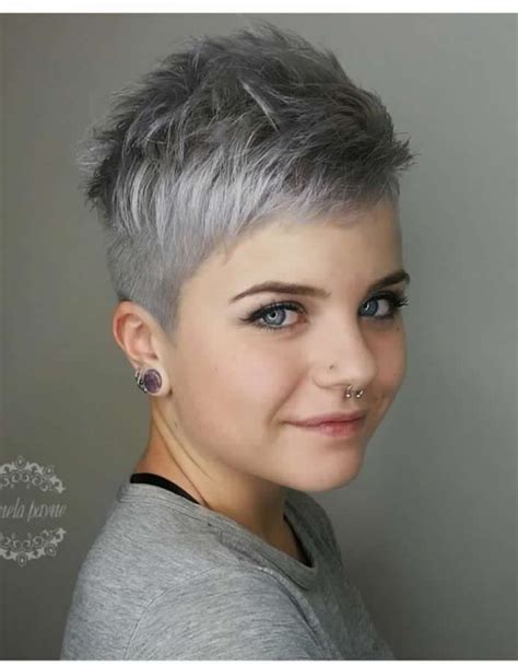 25 Short Gray Pixie Haircuts Eithneazlaan