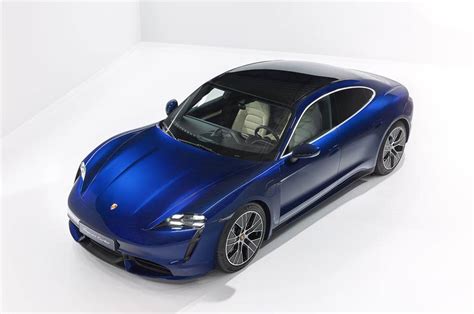 2020 Porsche Taycan Ev Unveiled Ahead Of Frankfurt Debut Autocar India