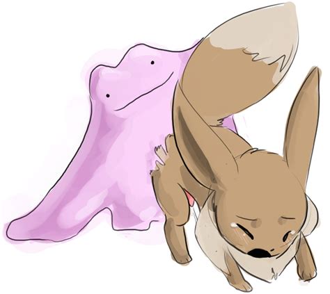 Rule 34 Ditto Eevee Fur Furry Ears Furry Tail Nintendo Paperclip Artist Pokemon Tail 684185