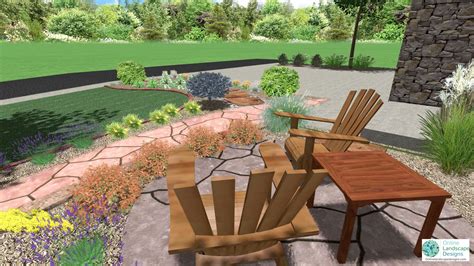 Front Yard Patio Ideas A Well Manicured Front Yard Helps To Frame