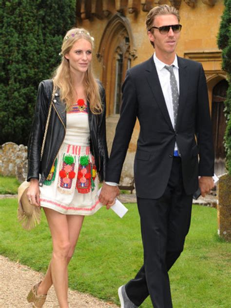 Lady Mary Charteris Wears Pam Hogg On Her Wedding Day Elle UK