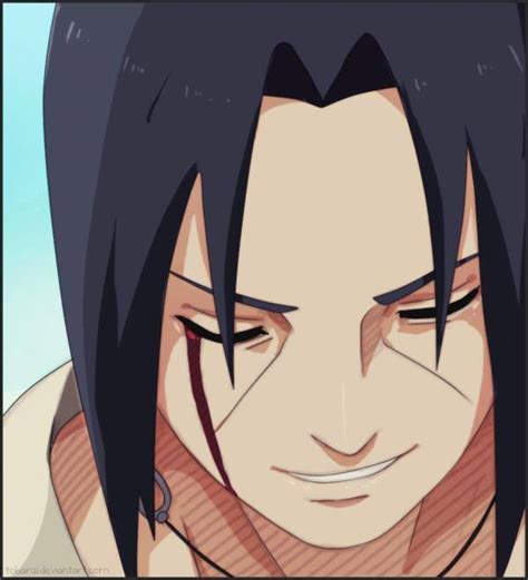 Itachi Smiling Itachi Uchiha Fan Art 36212362 Fanpop