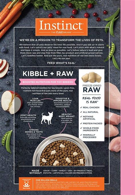 Natures Variety Instinct Raw Boost Grain Free Recipe Natural Dry Dog Food