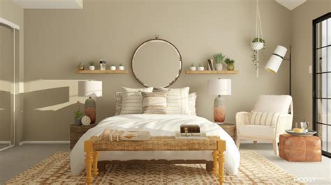 Modern Earth Tones Bedroom Bedroom Design Ideas And Photos
