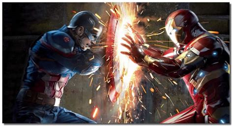 Captain America Civil War Vs Iron Man Picture Sensations