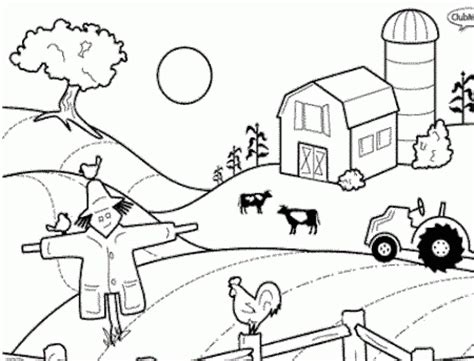 20 Free Printable Farm Coloring Pages