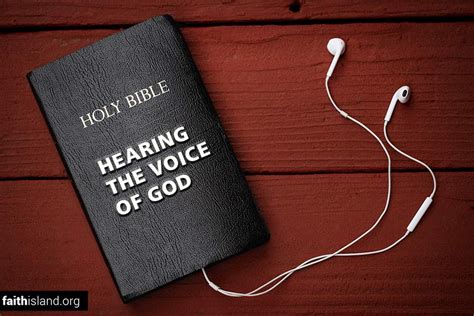 Hearing The Voice Of God Faith Island