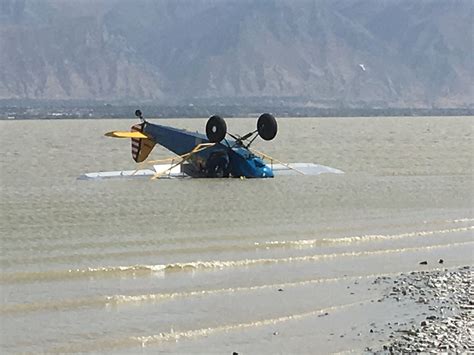 Pilot Injured After Small Plane Crashes In Utah Lake Kutv