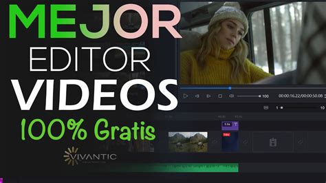 Mejor Editor De Video Gratis Para Pc Con Windows Sin Marca Del Agua Liviano Youtube