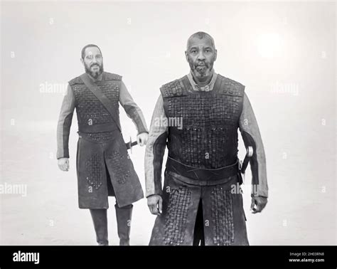 Denzel Washington And Bertie Carvel In The Tragedy Of Macbeth 2021