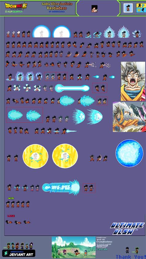 Goku Ui Verdadero Sprite Ulsw By Andresz2021 On Deviantart