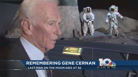 Gene Cernan Last Astronaut On The Moon Dies At 82 Youtube