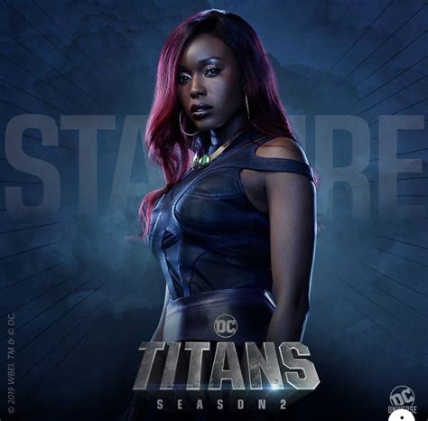 Titans Segunda Temporada Novos Pôsteres De Personagens Estelar