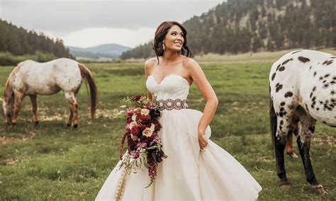 A Western Chic Wedding Western Wedding Dresses Storybook Wedding Beach Wedding Dress