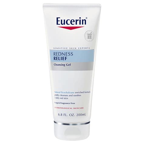 Eucerin Redness Relief Facial Cleanser Sensitive And Redness Prone