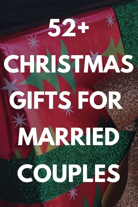 These couple gifts are fun and surprising, without feeling cheesy. Best Christmas Gifts for Married Couples: 52+ Unique Gift ...