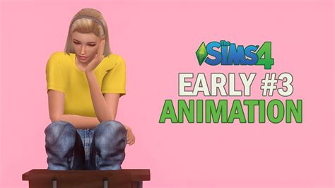 Sims 4 Animations Download Early Pack 3 Sitting Animations Youtube