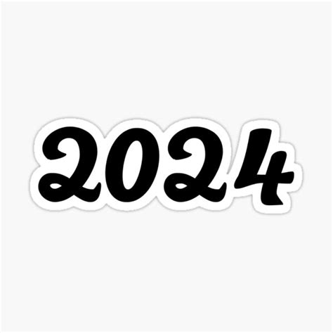 2024 Sticker For Sale By Ohyas Redbubble