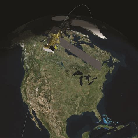 Landsat 8 Satellite Over North America Us Geological Survey