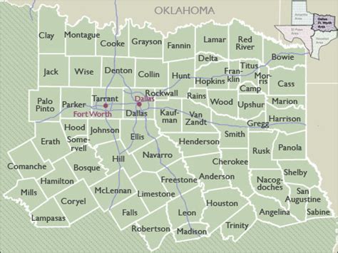 County Zip Code Maps Of Texas