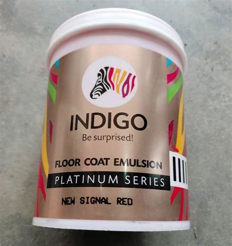 1 L Indigo Floor Coat Paint At Rs 236jar Indigo Floor Coat Emulsion