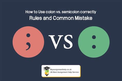 How To Use Colon Vs Semicolon Correctly Tips