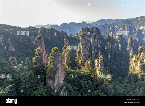 China Hunan Province Zhangjiajie Wulingyuan Scenic Area Zhangjiajie