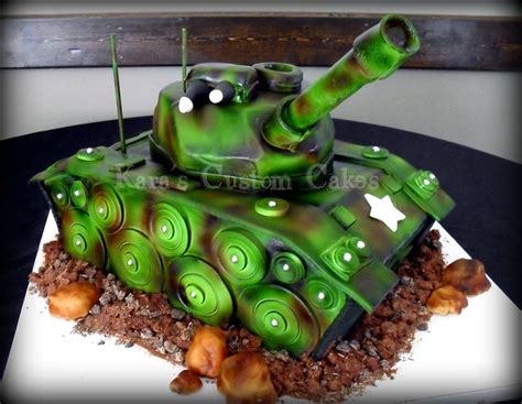 49 army birthday cakes ranked in order of popularity and relevancy. Army Tank Cake | 3D Army Tank cake. Everything is edible ...