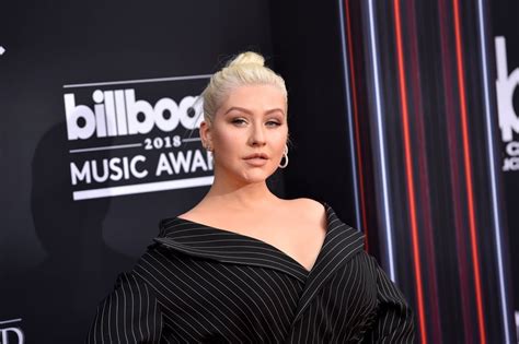 Christina Aguilera At The Billboard Music Awards 2018 Popsugar Celebrity Photo 11