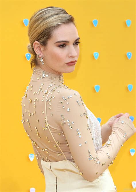 Yesterday London Premiere Lily James Online Photo Archive
